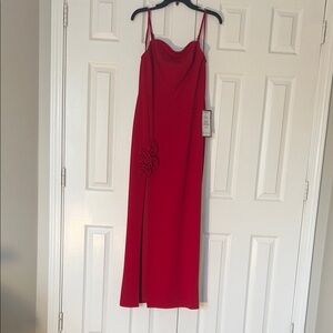 Blondie Nites Red Maxi Dress